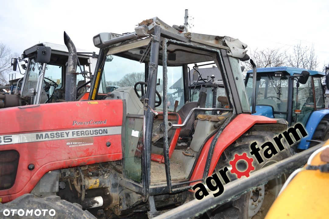 Massey ferguson części 6235 6245 6255 silnik skrzynia zwolnica układ planetarny most oś wał piasta - 3
