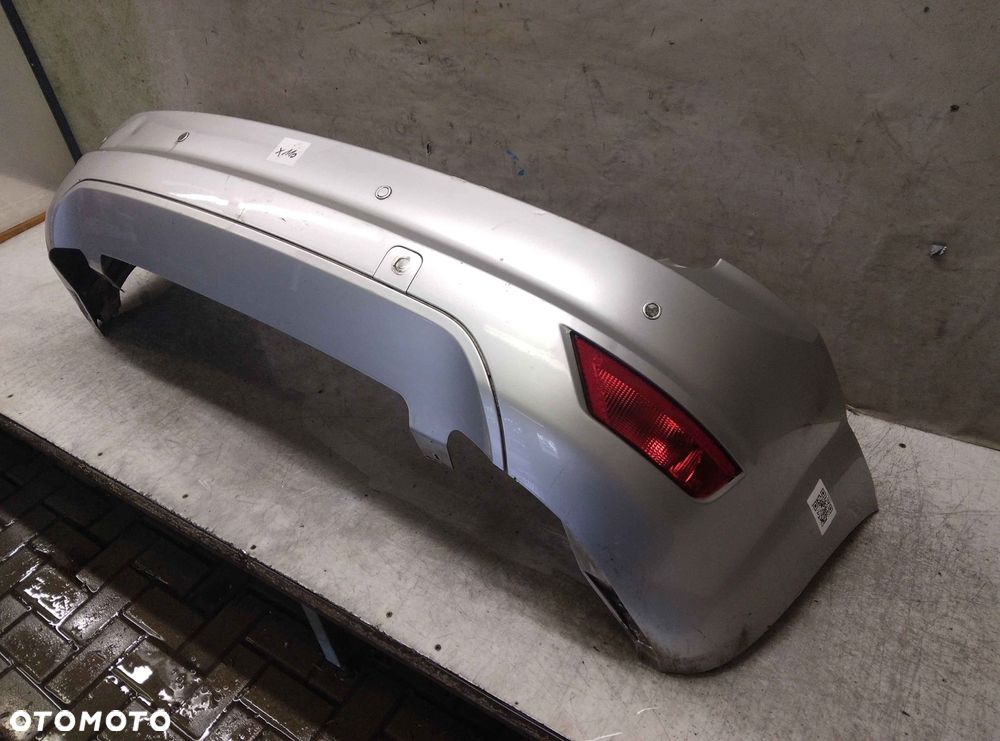 + ZDERZAK TYŁ TYLNY FORD FOCUS MK.2 2 II LIFT FL 03 SREBRNY PDC CZUJNIKI - 3