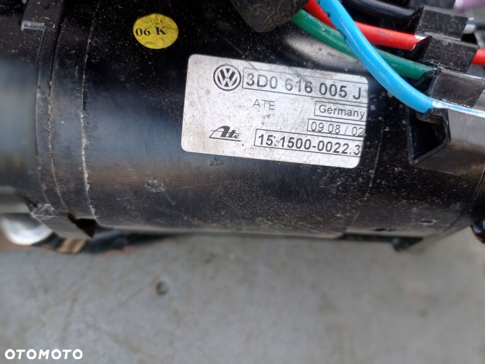 kompresor zawieszenia vw phaeton 3d0616005j - 3