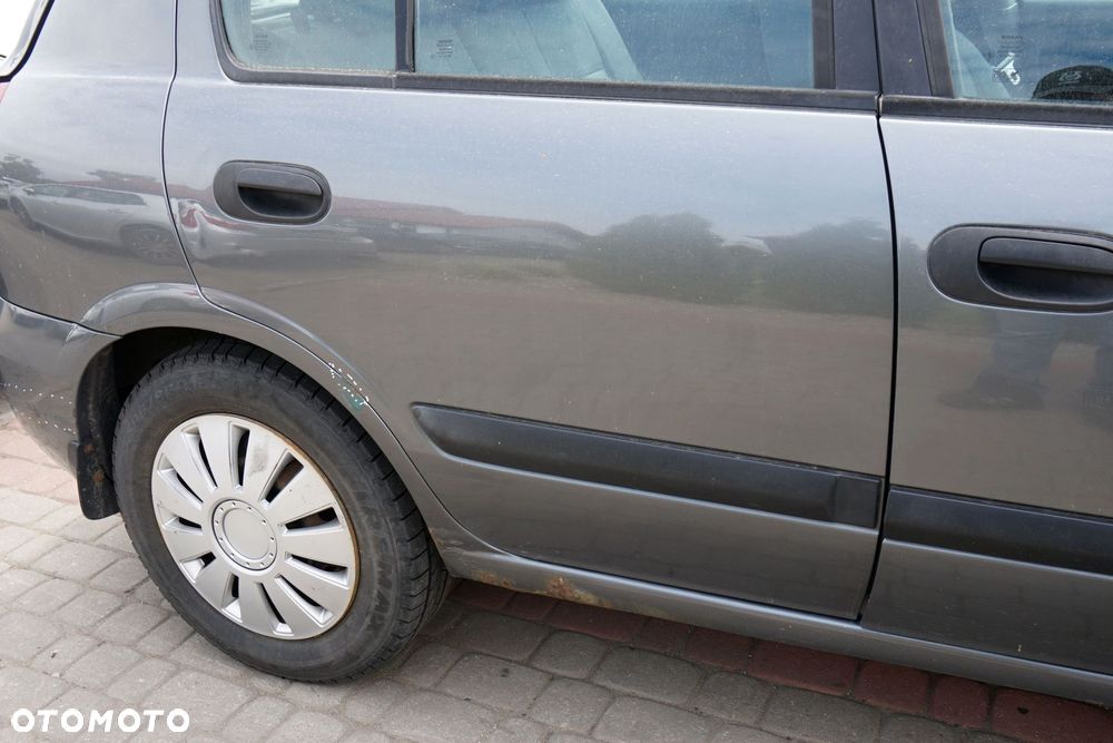 DRZWI TYLNE PRAWE ALMERA II N16 LIFT 5D HB KY5  SZARY NISSAN 2003-2006 - 2