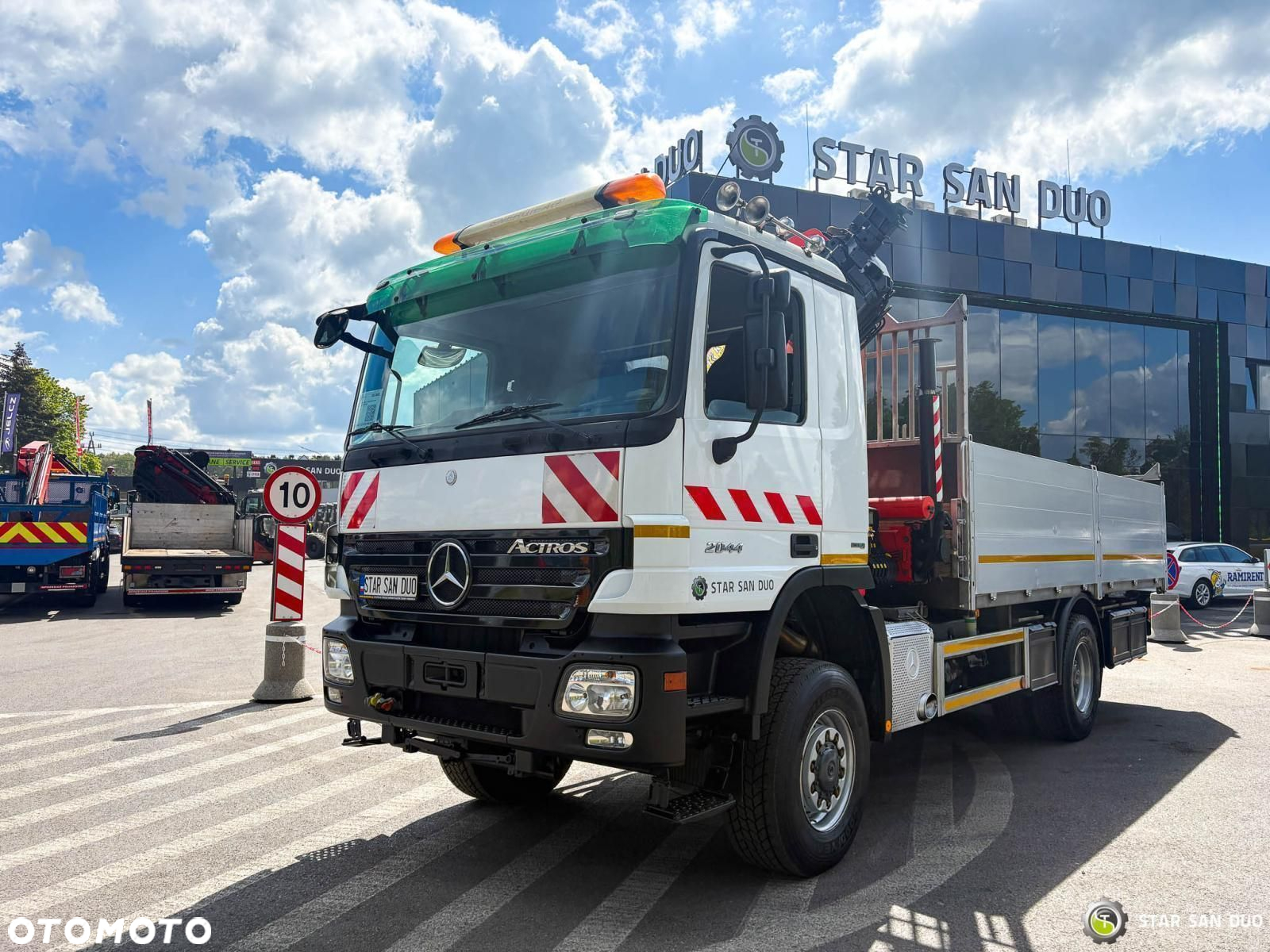 Mercedes-Benz Actros 2044A 4x4 Palfinger PK 20002 hds Żuraw - 8