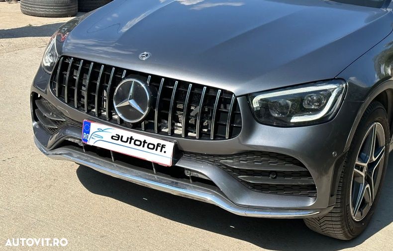 Grila centrala GLC X253 C253 Facelift compatibila cu Mercedes AMG Line (19-22) GT Design - 8