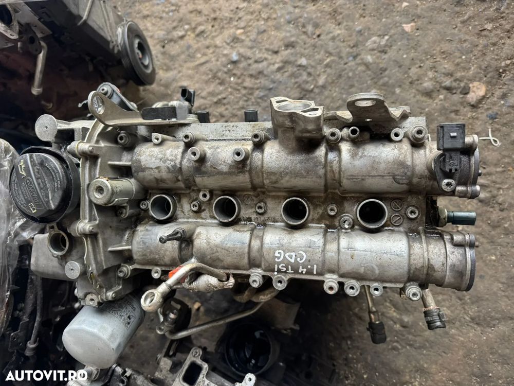 Motor fara anexe cod CDG 1.4 TSi benzina 110Kw 150cp EcoFuel Vw Passat B6 / Passat B7 etc - 8