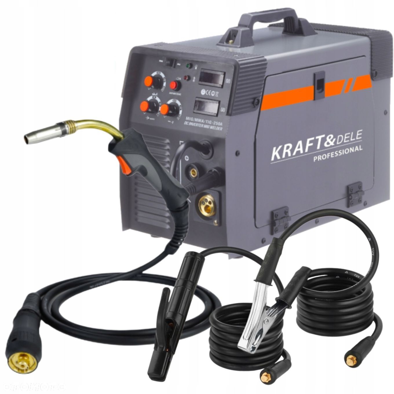 KRAFTDELE SPAWARKA INWERTOROWA MIGOMAT MIG / MAG / MMA / TIG 250A KD1884 - 1