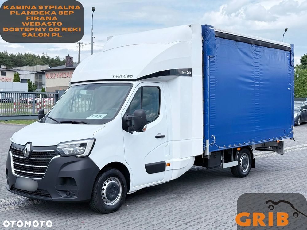 Renault Master 165 DCI Plandeka + Firana 8ep + Kabina sypialna Salon PL, Jeden Właściciel - 1