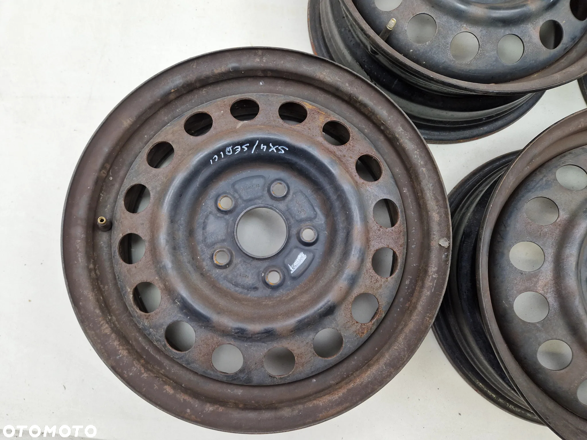 Felgi stalowe Fiat Sedici 6Jx16 ET50 - 3