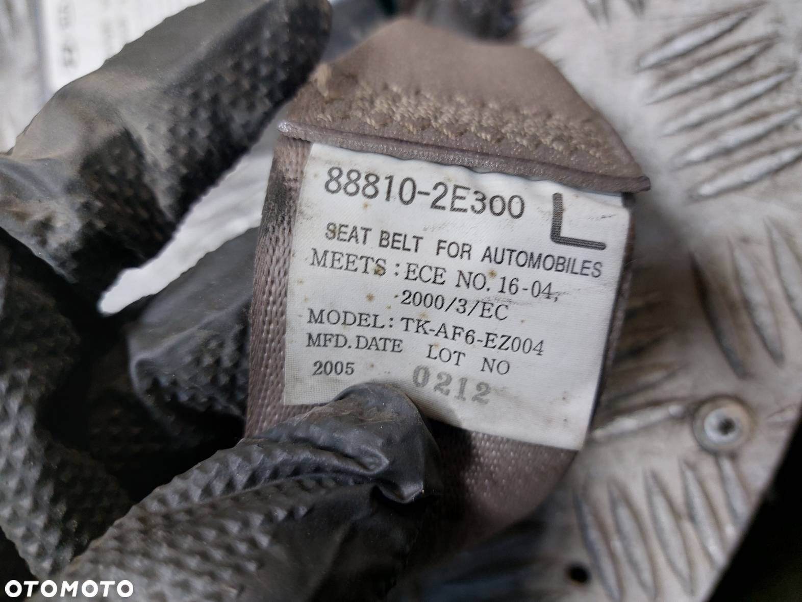 ZESTAW AIRBAG POSTRZAŁOWY KOKPIT HYUNDAI TUCSON I 95910-2E700 - 7
