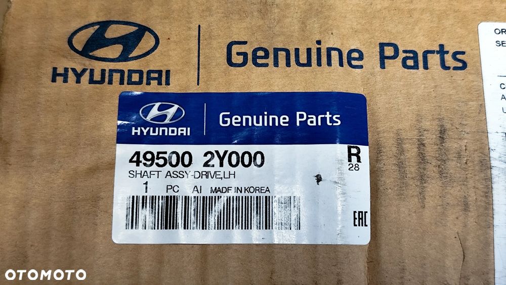NOWA PÓŁOŚ PRZEDNIA LEWA HYUNDAI IX35 2010-2013 495002Y000 - 5