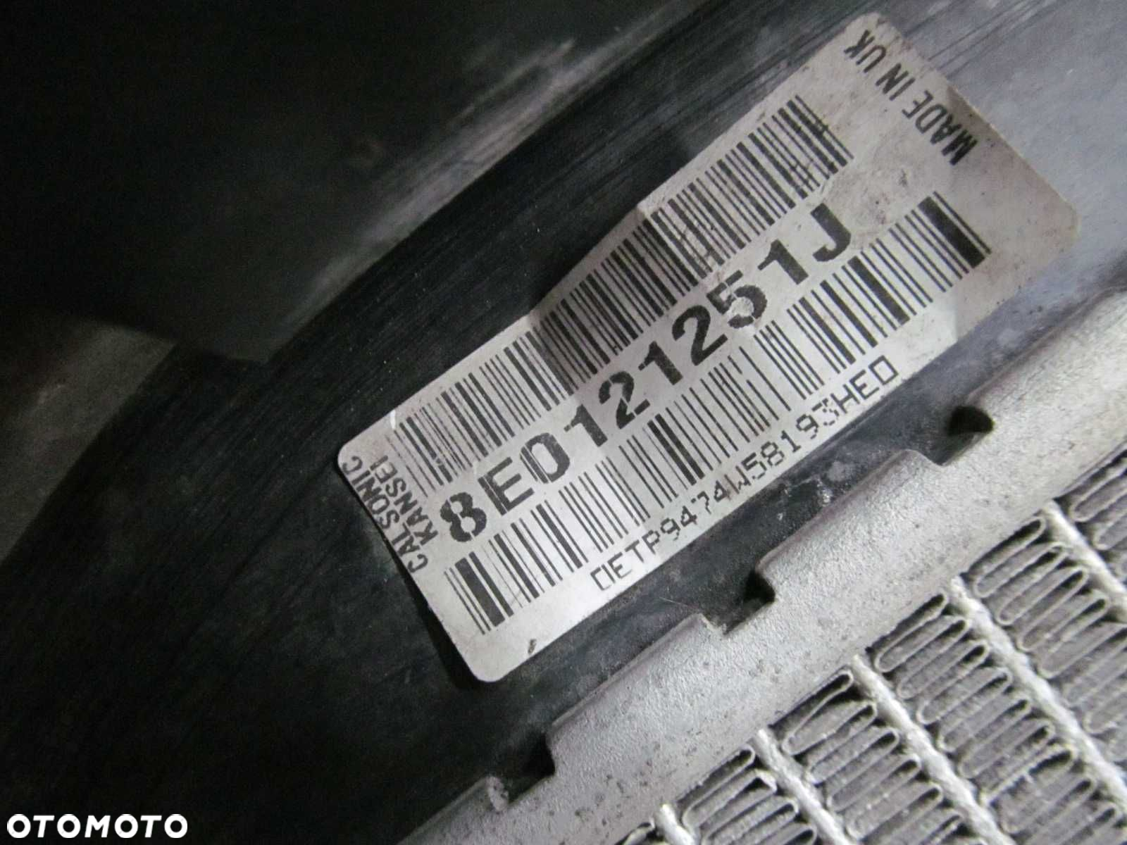 AUDI A4 B6 2.5 TDI CHLODNICE WZMOCNIENIE PAS 01-06 - 7