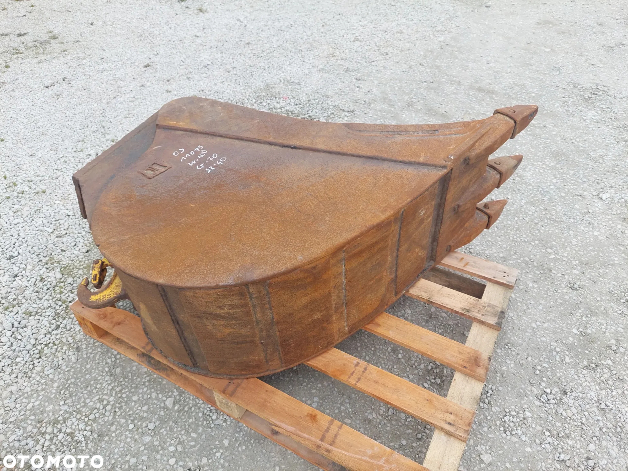 Łyżka 40cm do kopania koparki na szybkozłącze Nado SK 15 20 Komatsu PW PC 130 138 140 148 160 180 210 - 4