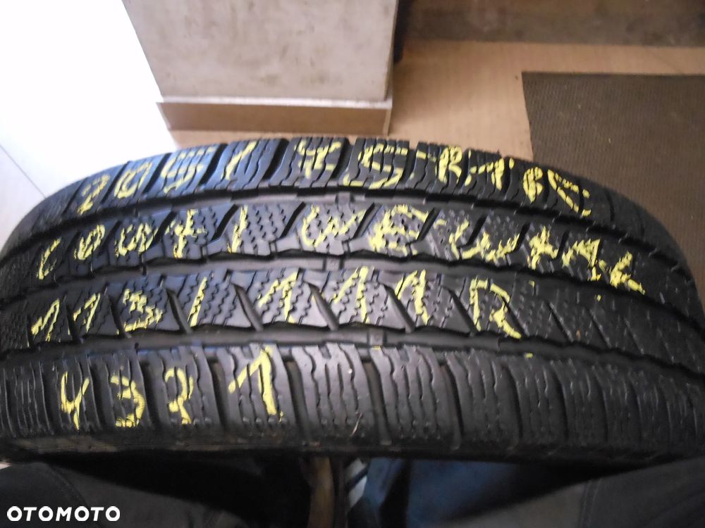 Opona pojedyńcza 205/75r16c continental van contact winter 7,6mm zima - 1