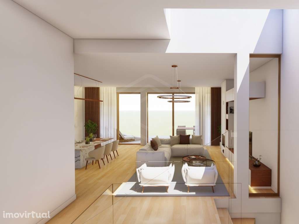 Moradia Unifamiliar V3+1 de Design Contemporâneo na Mexilhoeira Gra... - Grande imagem: 4/19