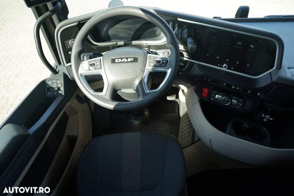 DAF XG 480 / PRELATĂ CULISANTĂ - 7,7 M / 6X2 /  I-PARK COOL / AXĂ RIDICABILĂ / PLAFON RIDICABIL / EURO 6 - 28