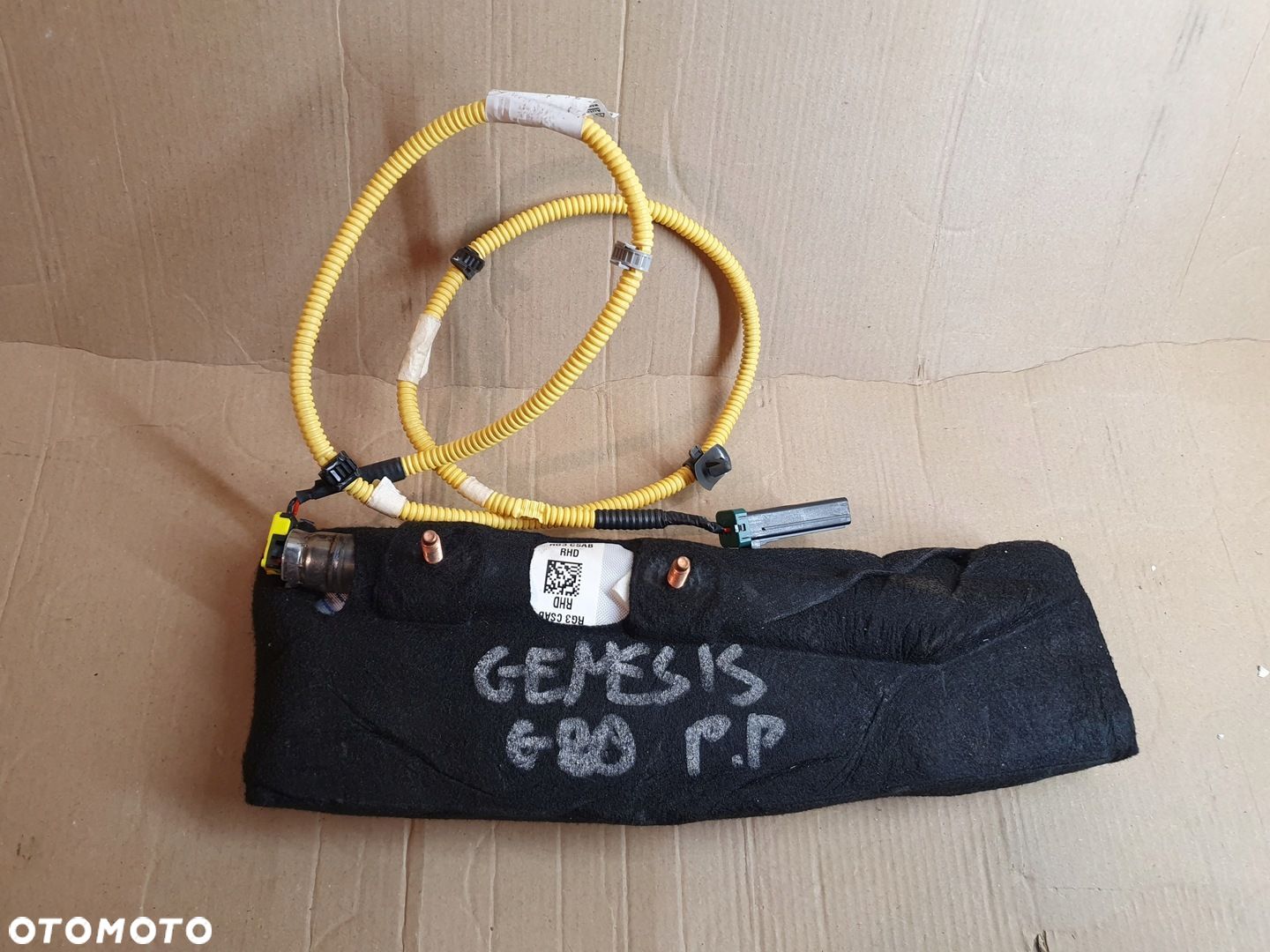 genesis g80 Poduszka fotela w fotel PRAWY PRZÓD oryginał airbag 80620-T1000 - 1