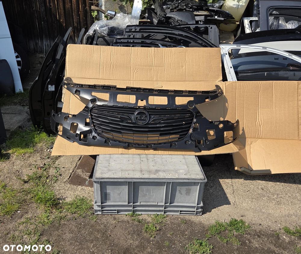 Stelaż Grill atrapa chłodnicy Opel Combo E 9816859580 Wzmocnienie stelaż zderzaka atrapy grila Opel Combo E - 3