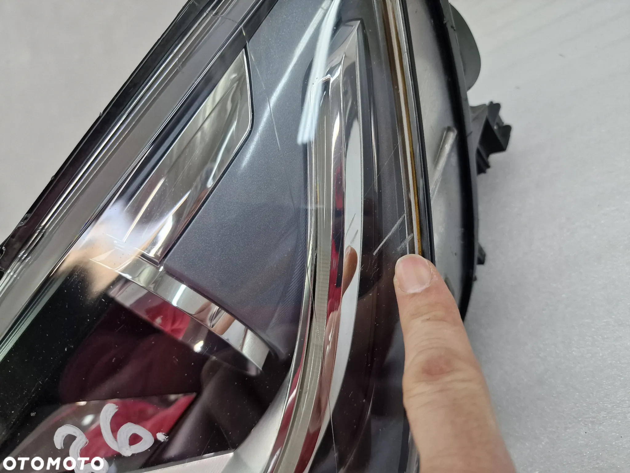 AUDI A1 8X0 10- XENON + LED LEWY LEWA LAMPA PRZEDNIA PRZÓD , ŁADNA , NIEUSZKODZONA , NR 8X0941005 , NR AUKCJI LPP26 - 6