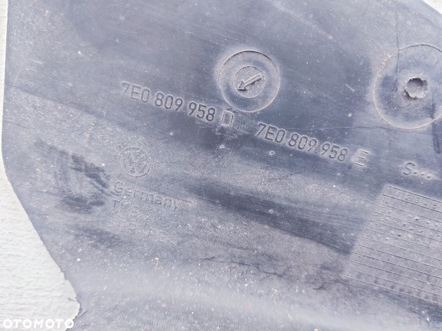 VW T6 TRANSPORTER 2015- NADKOLE PRAWY PRZÓD 7E0809958D - 3