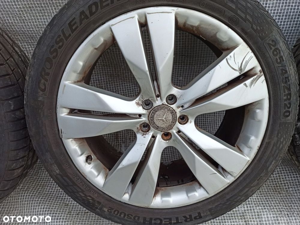 MERCEDES ML GL W164 KOŁA FELGI 20" 265/45R20 5x112 ET55 8,5Jx20 KOMPLET - 6