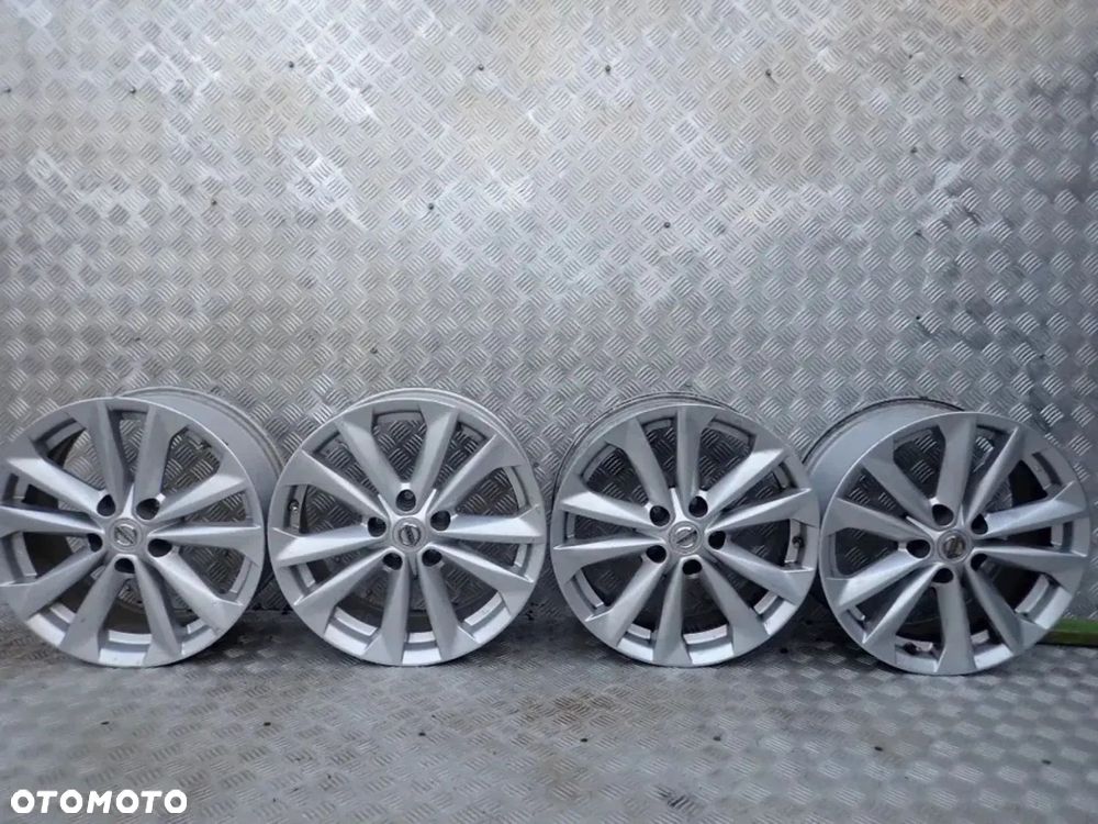 FELGI ALUMINIOWE NISSAN 5X114,3 7X17 ET 40 40300-4EA1B CZUJNIKI RADOM - 1