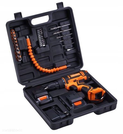 Zestaw wiertarko-wkrętarka 21V 2Ah  akcesoria KD3353 - 2