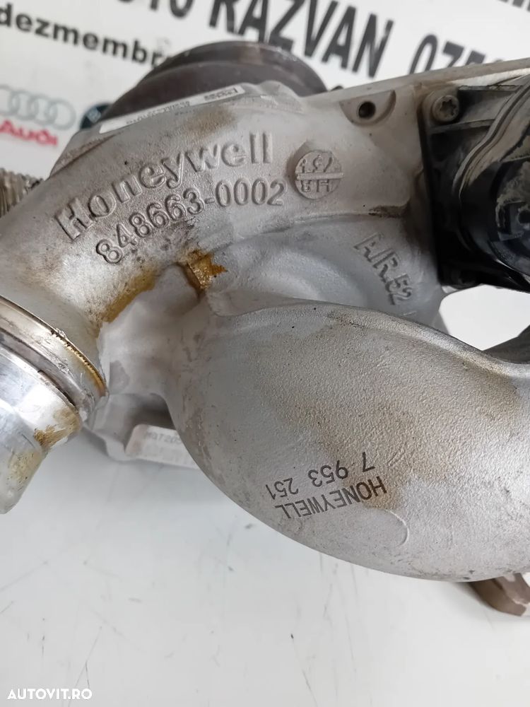 Turbo Turbină BMW 2.0 Benzină B48 B48A20F Cod OEM 8631903 X1 X2 F39 F48 F45 F46 F20 F21 MINI - 6