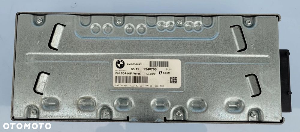 WZMACNIACZ HARMAN KARDON BMW F01 F02 F04 9239044 - 1
