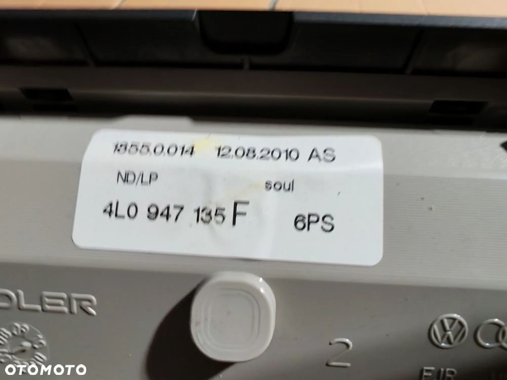 AUDI Q7 4L 09-15R PODSUFITKA S-LINE CZARNA KOMPLETNA OSLONY SLUPKOW OSWIETLENIE RACZKI SLONECZKA LUSTERKO 4L0867505H - 12