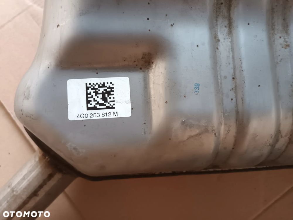 Audi A6 C7 4G lift 2.0 TDI wydech końcowy tłumik 4G0253612M 4G0253611M 28km - 7