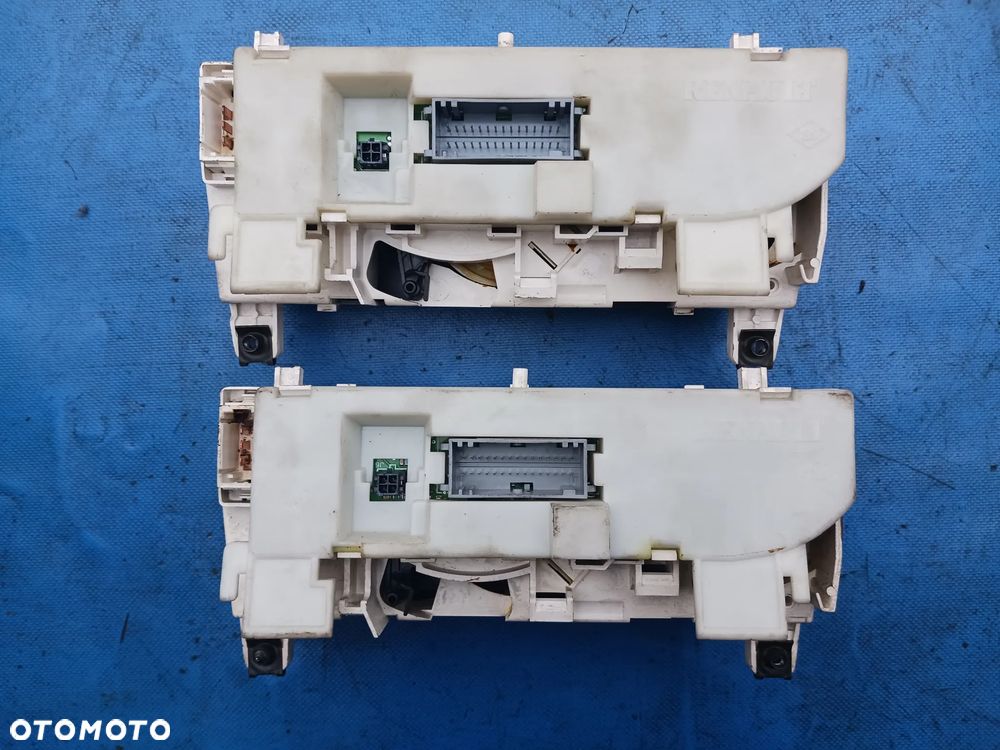 Panel nawiewu klimatyzacji Renault Laguna 2 II nadmuchu regulacji temperatury ogrzewania środkowy manual pokrętła - 2