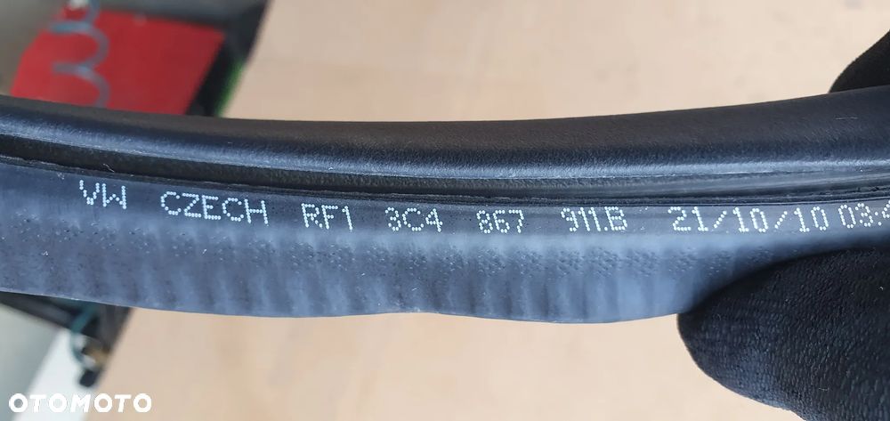 Uszczelka drzwi lewy przód przednia lewa VW Passat B7 3C4867911B - 6