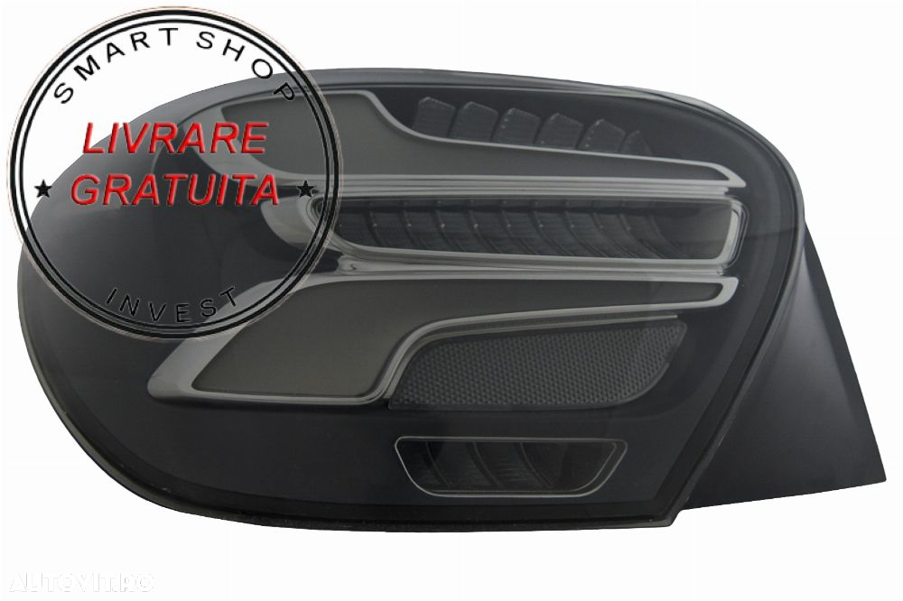 Stopuri LED Mercedes A-Class W176 (2013-08.2015) Facelift Design Fumurii cu Semnal- livrare gratuita - 3