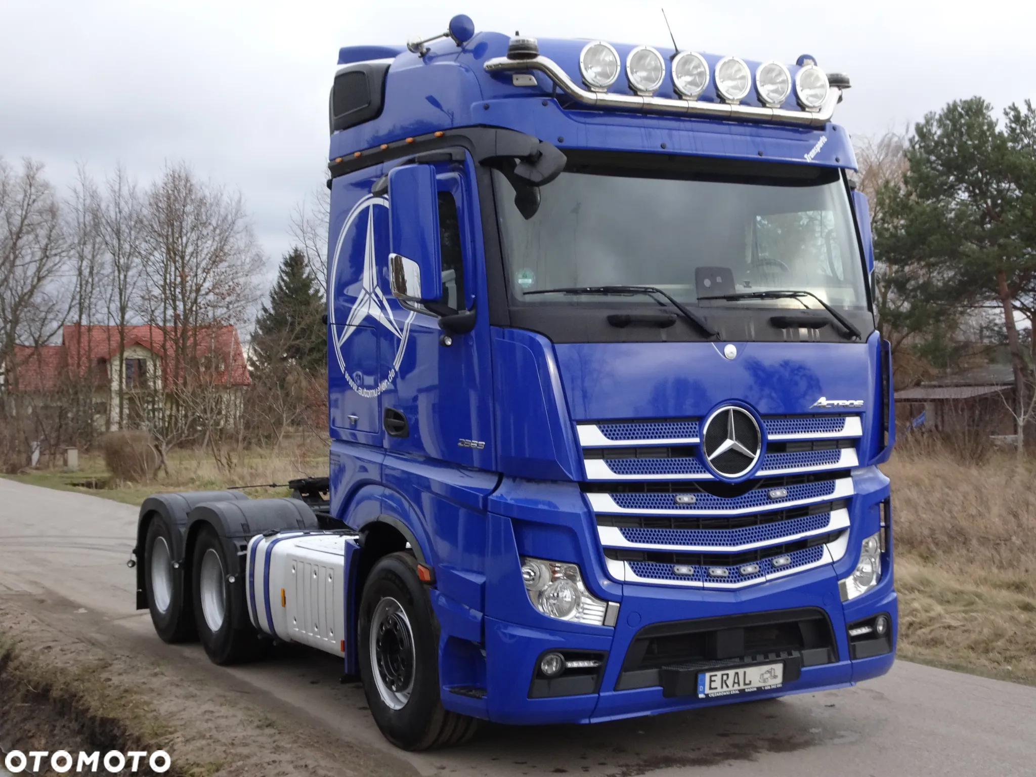 Mercedes-Benz Actros 2663 6x4 Ciągnik Siodłowy Trzy Osiowy 630KM Niskopodwozie DOLL 4 osie skrętne 2xrozciagana poszerzenia 58000kg - 10
