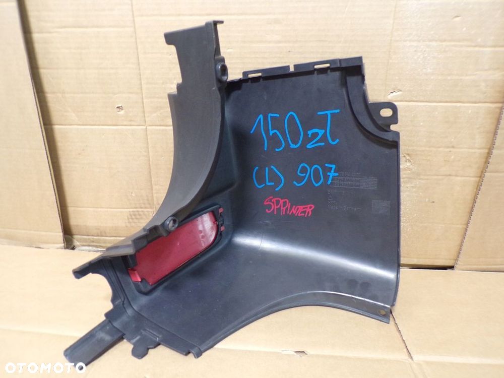 VW CRAFTER SPRINTER 906 06- NAROŻNIK TYLNY ZDERZAK TYŁ LEWY ORYGINAŁ - 5