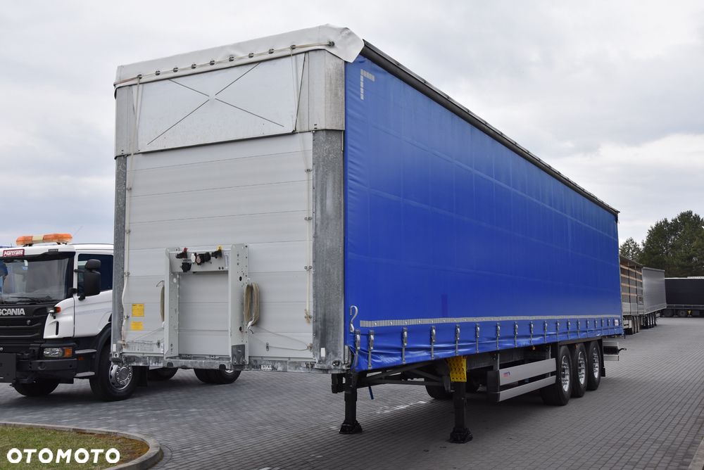 Schmitz Cargobull FIRANA / 240 TYŚ KM PRZEBIEGU! / DACH PODNOSZONY / OŚ PODNOSZONA / WAGA WABCO / STAN JAK FABRYCZNIE NOWY ! ! ! - 2