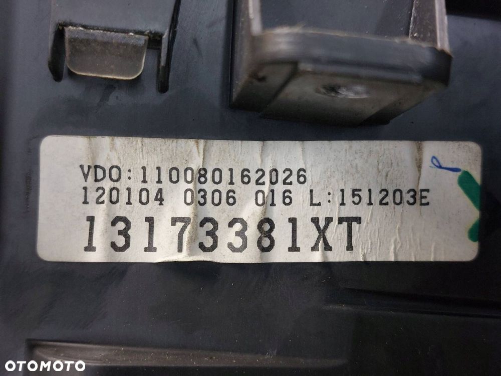 ZESTAW STARTOWY OPEL MERIVA A 1.7 CDTI 8973509485 13173381XT - 8