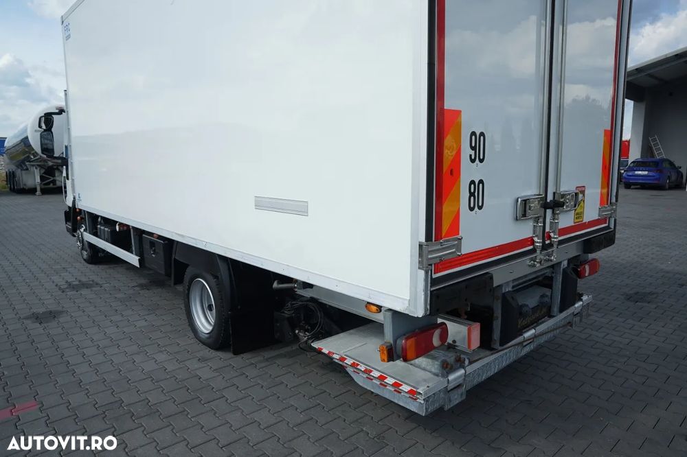 MAN EUROCARGO / 4x2 / FRIGIDER 5.5 M / CAMIOANĂ SUPRA 550 UNITĂȚI / DHOLLANDIA LIFT / EURO 6 - 14
