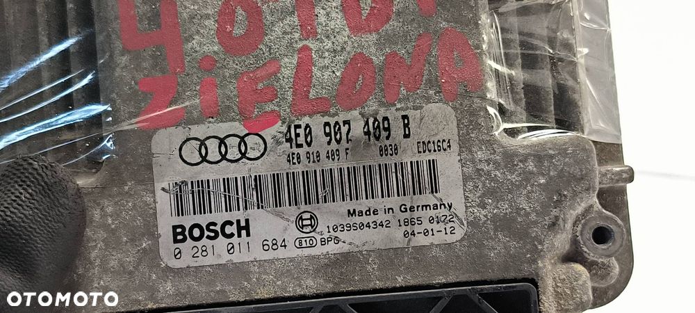 KOMPUTER AUDI A8 D3 4E0907409B - 4