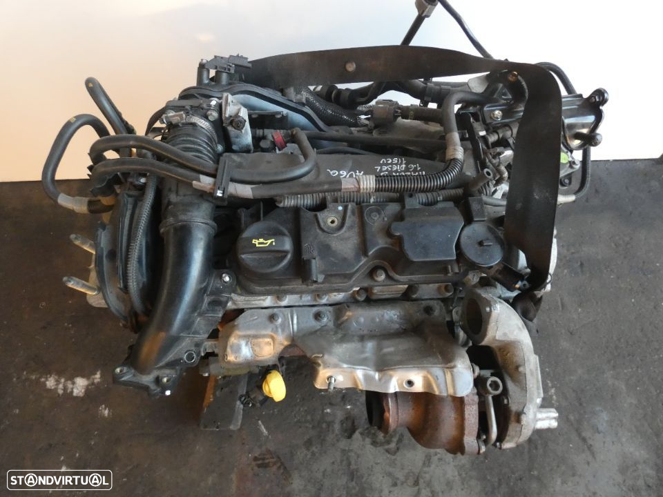Motor Mazda 1.6 Tdci com referencia AV6Q - 4