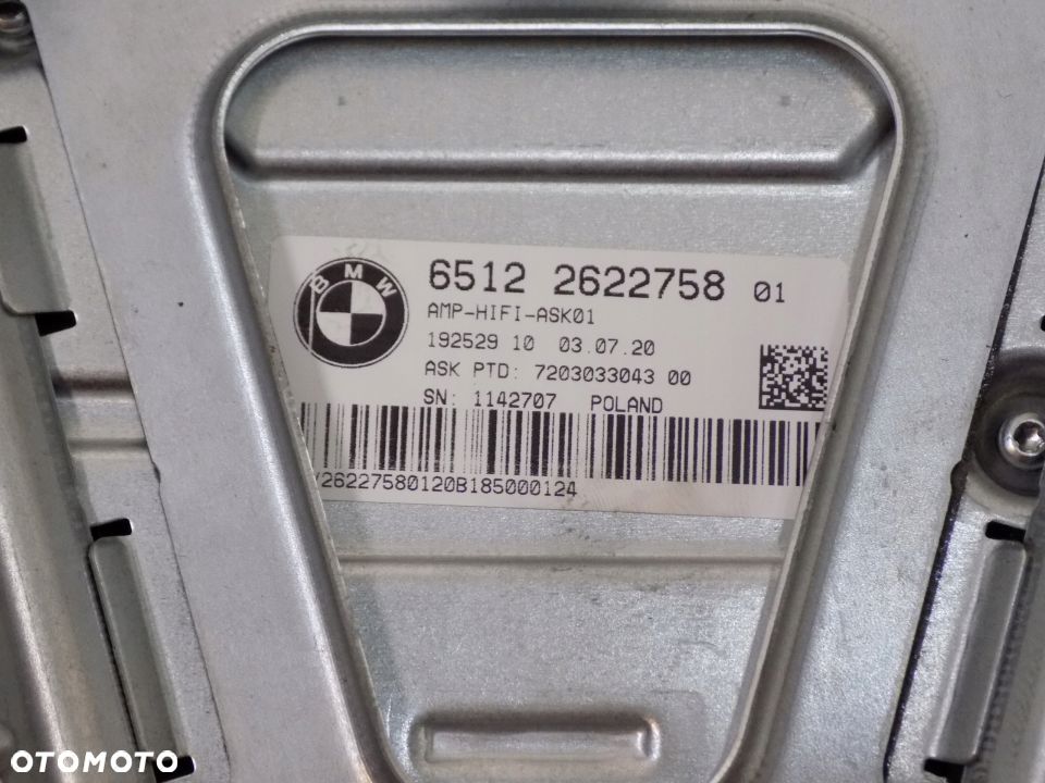 BMW X2 F39 WZMACNIACZ MOCOWANIE HIFI AMP 2622758 - 4