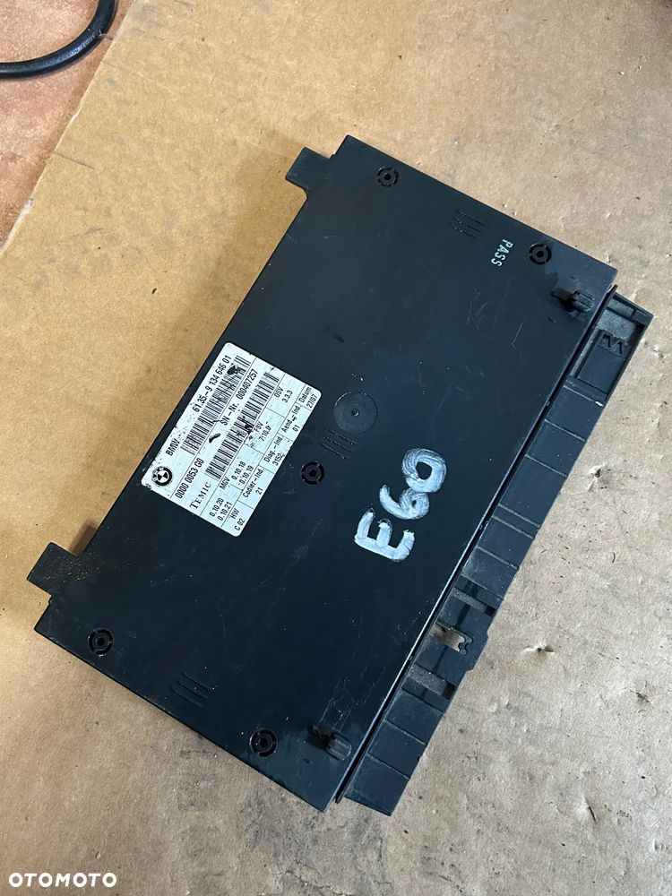 BMW E65 E66 MODUŁ STEROWNIK FOTELA PRZÓD 9134646 - 1