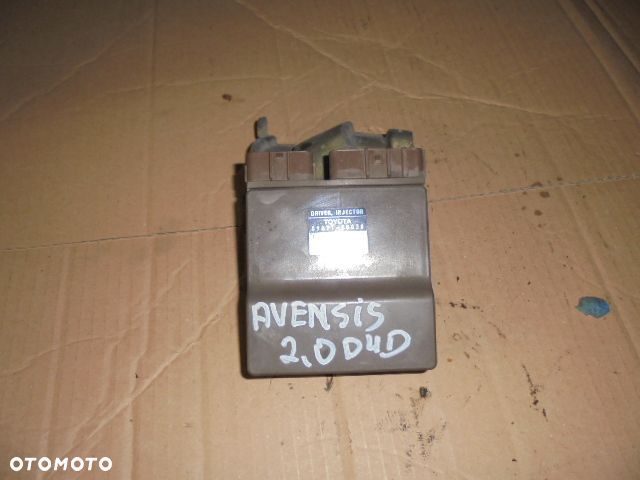 STEROWNIK WTRYSKOW AVENSIS COROLA RAV4 2.0 D4D 89871 20030 - 1