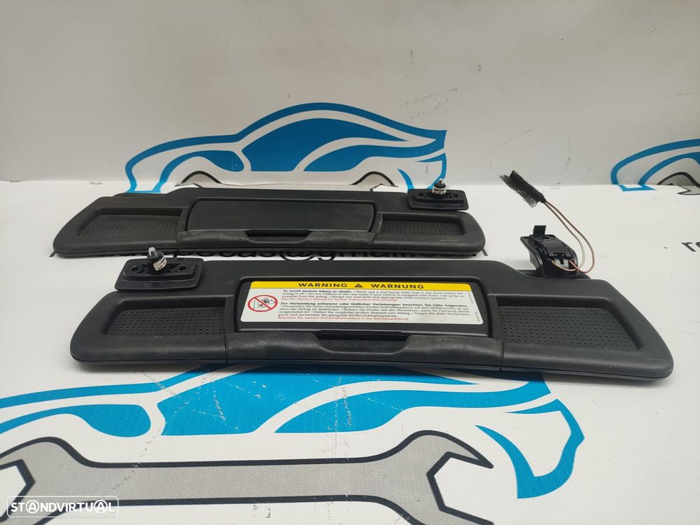 Palas De Sol Pretas Originais Mercedes SLK R171 - 11