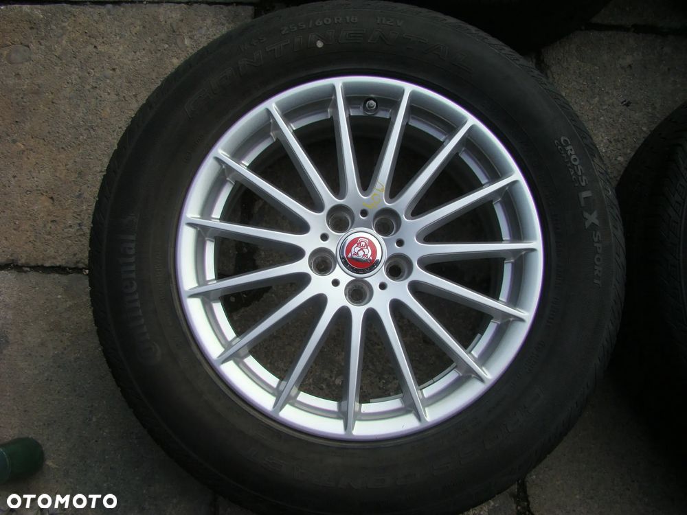 a04 5x108 Jaguar F-Pace 7,5jx18 opony lato 255/60 czujniki - 2
