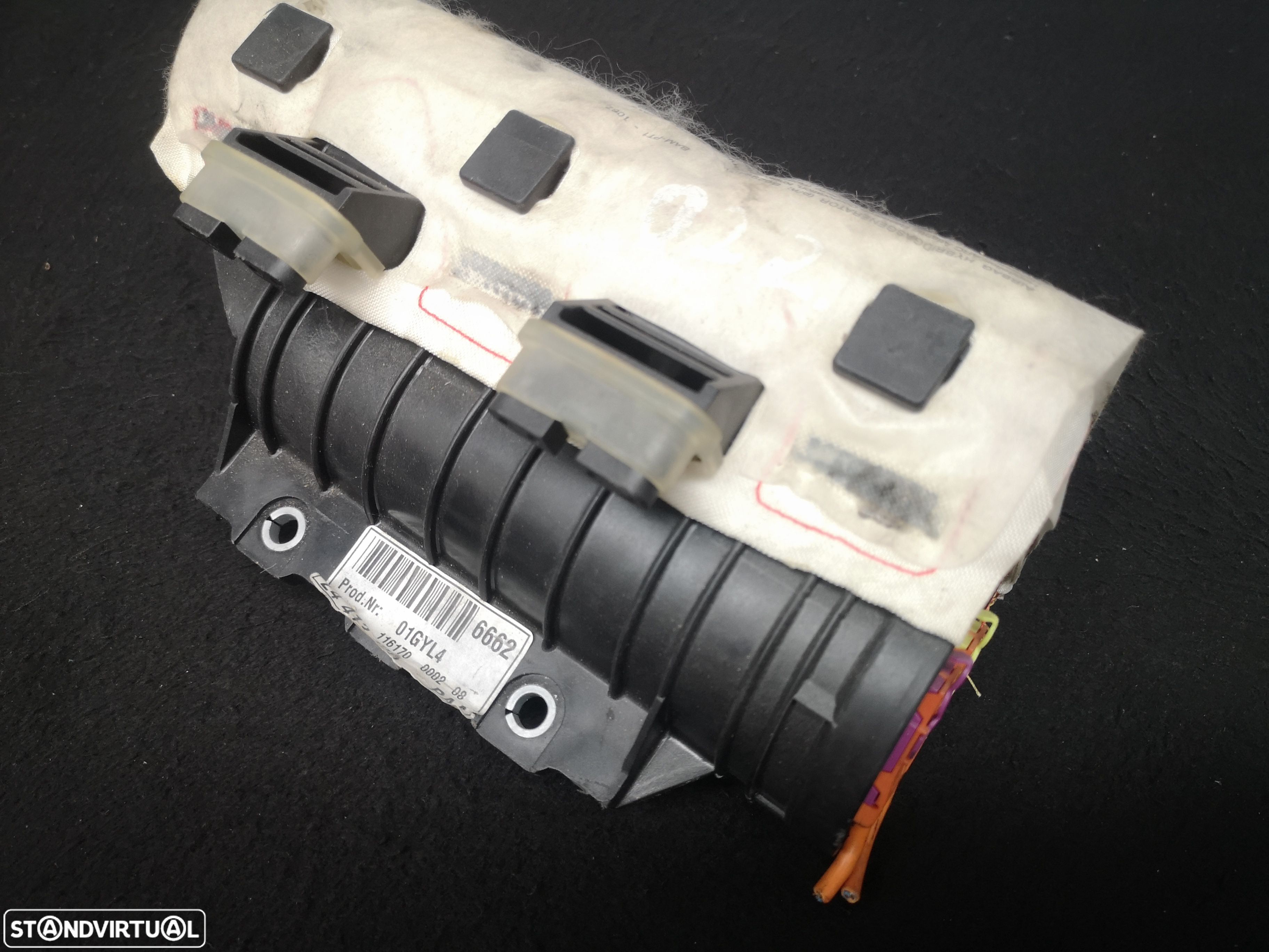 Airbag do tablier pasageiro opel vectra signum   2002+ (2x no estoque) - 1