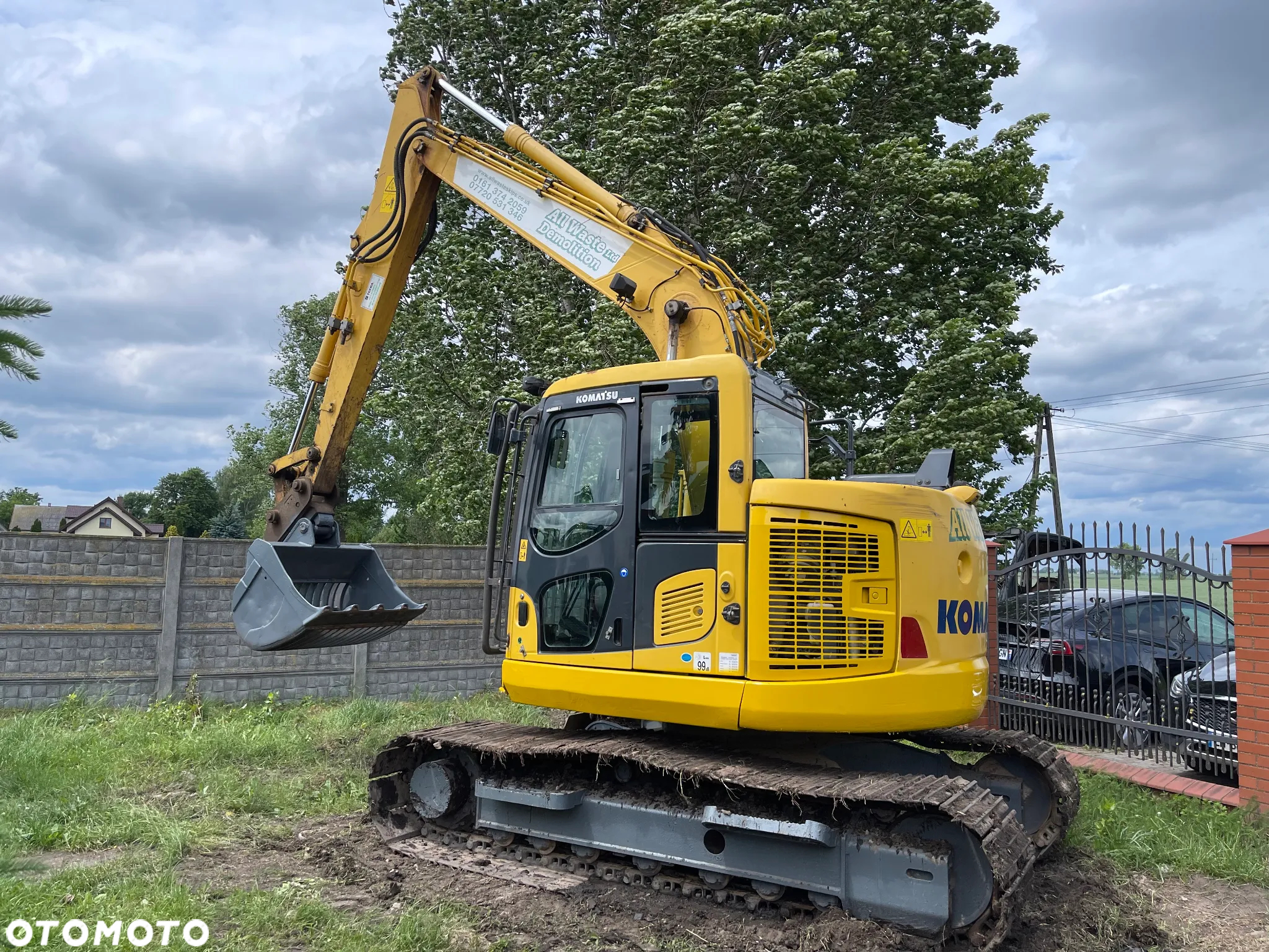 Komatsu Koparka Gąsiennicowa PC138US-11 Rok 2016 Klimatyzacja jcb doosan volvo 14 ton - 3