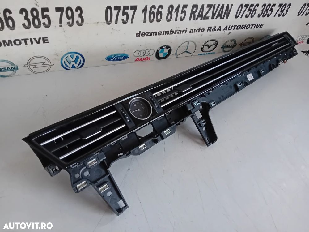 Ornament Trim Bord Grile Grila Ventilatie Centrala Laterala Vw Passat B8 An 2014-2020 Volan Stanga - 5