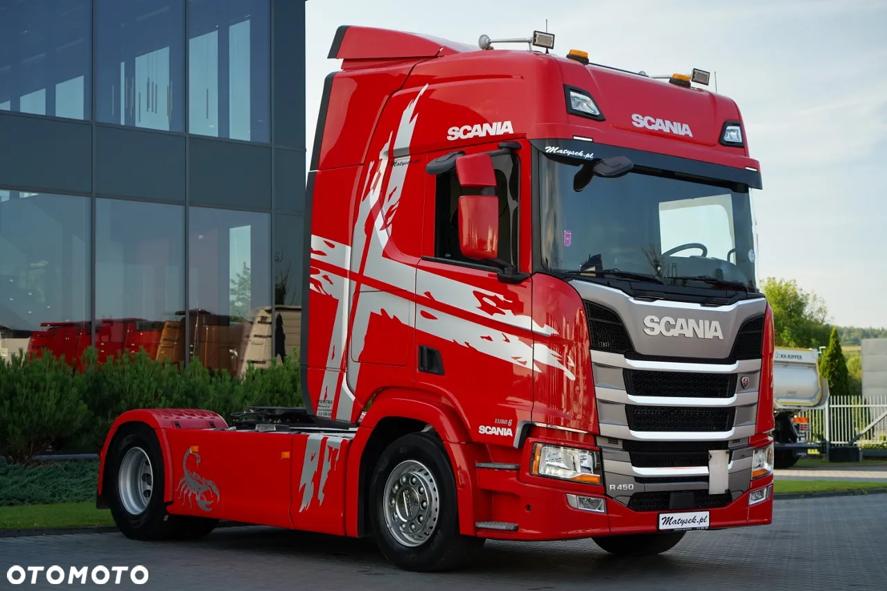 Scania R 450 / OPONY 100% / SPROWADZONA / PO KONTRAKCIE SERWISOWYM - 2