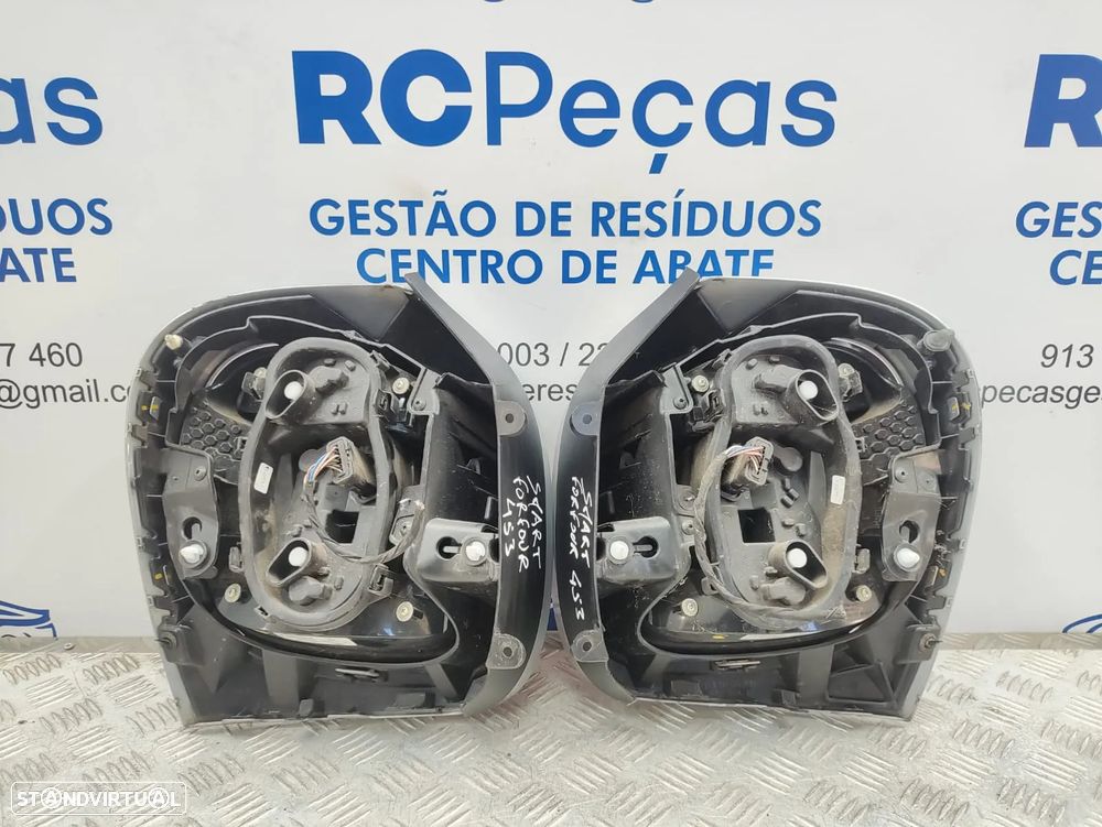 Farolins Tras Traseiros Esquerdo Direito Originais Mercedes Benz Smart ForFour A453 A4539063100 A4539063200 2014 - 2021 - 5
