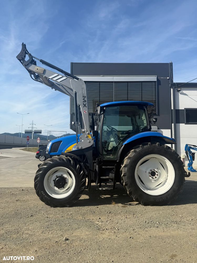 New Holland T6010 Plus cu incarcator frontal - 7