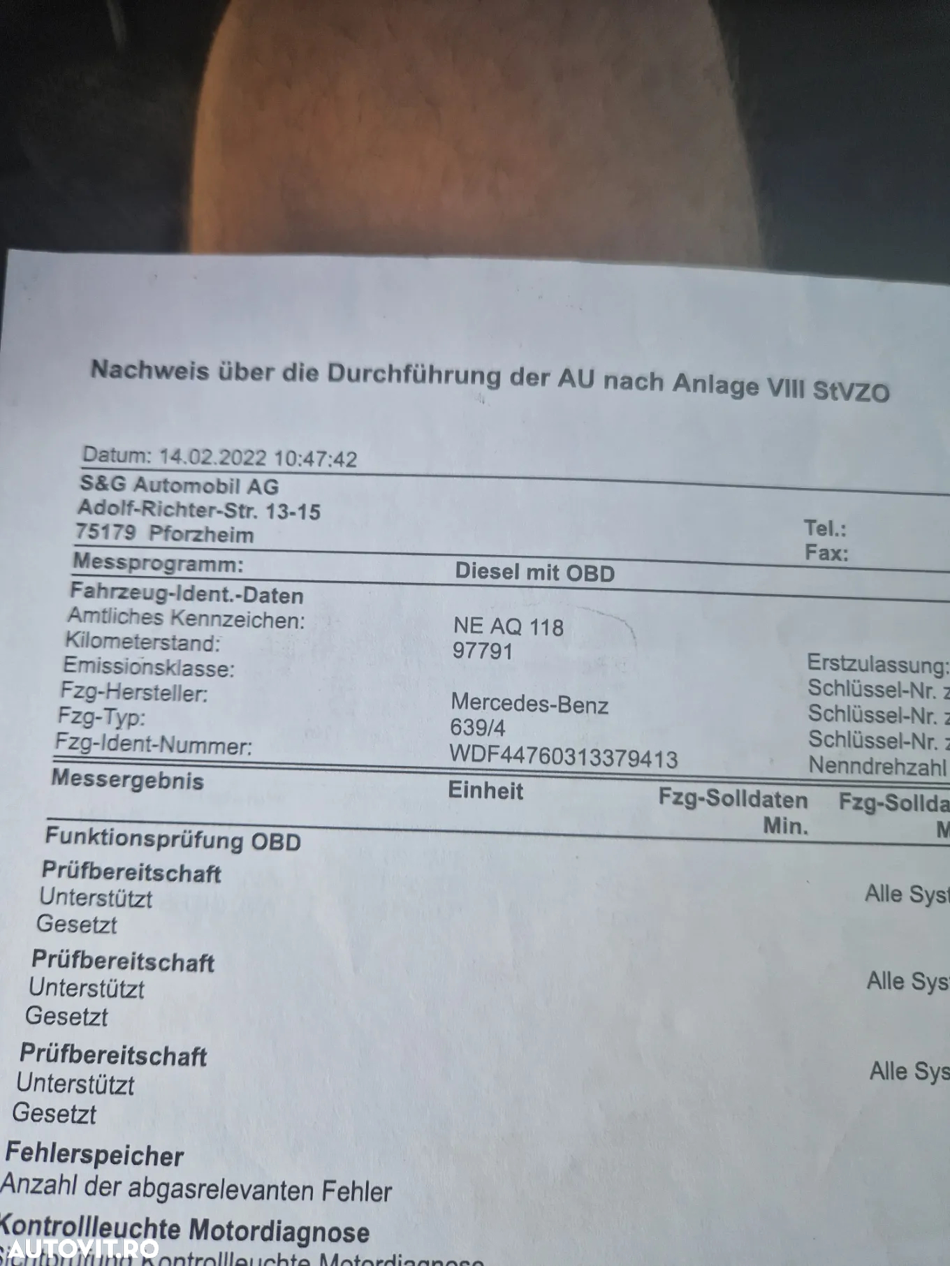 Mercedes-Benz Vito 114 CDI (BlueTEC) Tourer Lang Aut. SELECT - 19